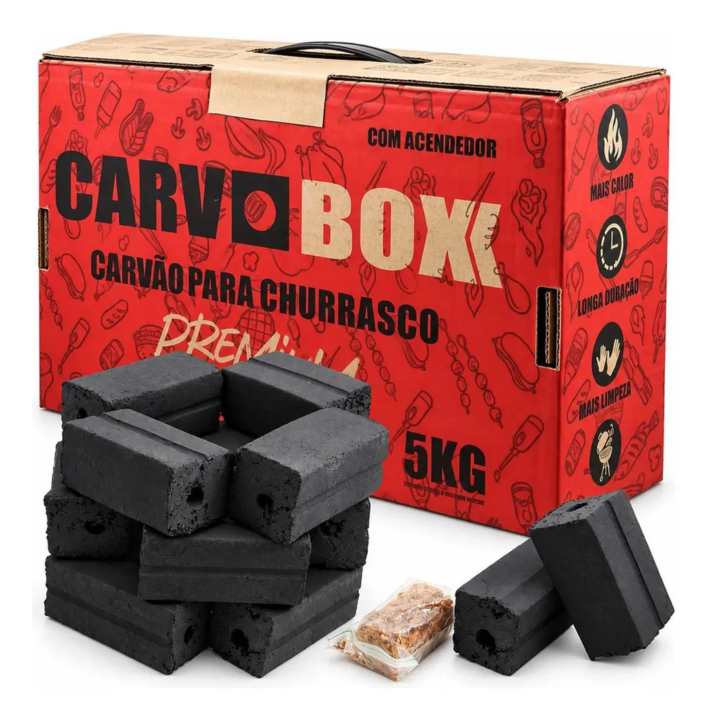 Carvoboxx — Prolongador de brasa Premium 5kg
