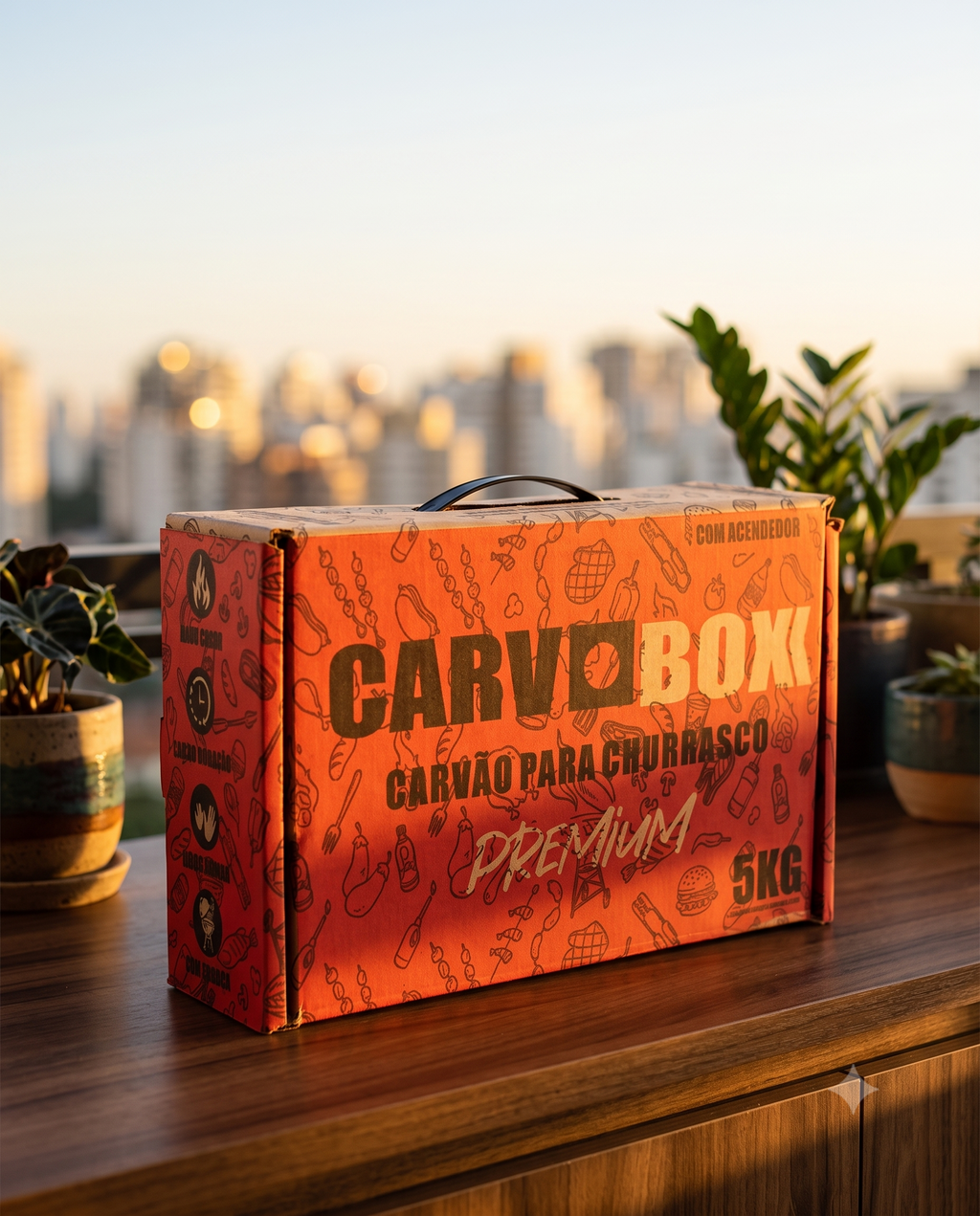 Carvoboxx — Prolongador de brasa Premium 5kg